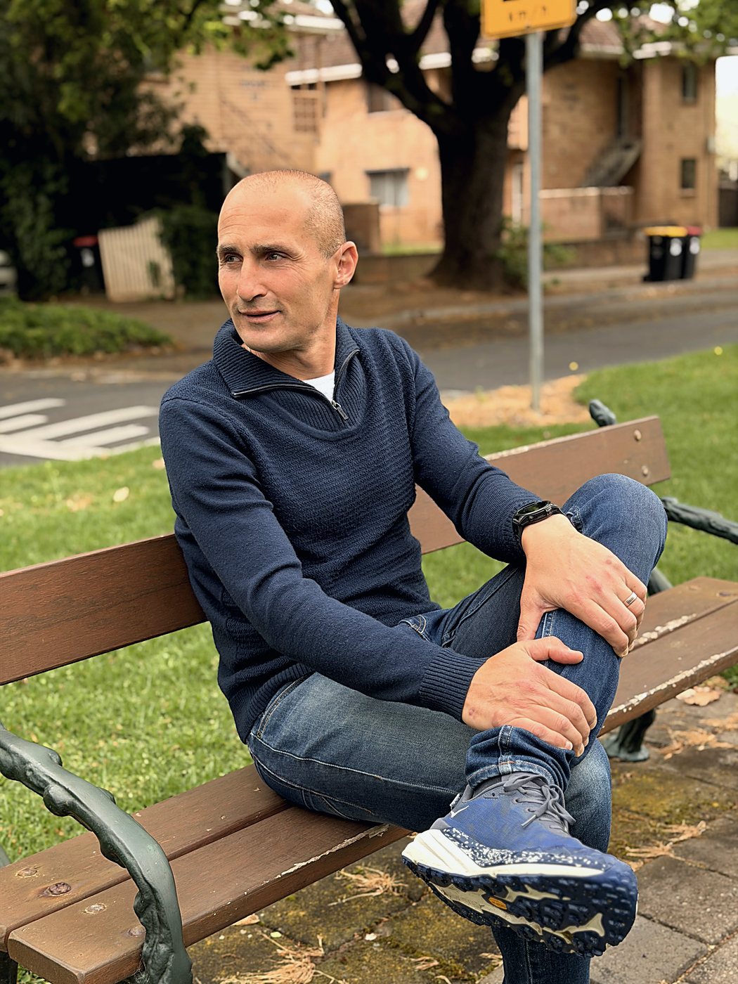 Peter Varricchio in the ward